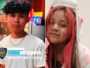 NYC 14 year old boy steals dad car to run away with 11 year old girlfriend – found 1200 miles away Kevin Figueros and Amaya Arguelles