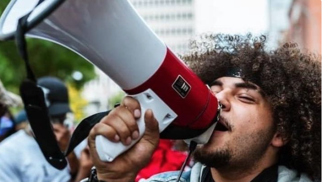 Hamza Travis Nagdy Louisville BLM activist