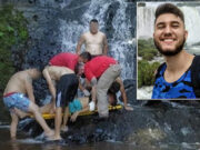 32ft: Brazilian man plunges to his death taking waterfall selfie Guilherme Chiapetti waterfall selfie death