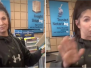 UPS Karen refuses to leave over mask policy, calls store her private residence UPS Karen face mask