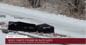 Man's body found in two suitcases along Denver trail