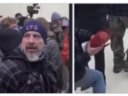 Retired Pa firefighter arrested for throwing fire extinguisher at Capitol cops during riots Robert Sanford Chester Pa firefighter