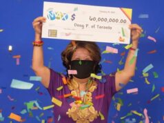 Deng Pravatoudom $60 Canada lottery winner