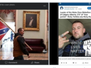 Confederate flag guy id as Woke Ones Rebellion Canadian right wing leader Ricky Tollikko aka Ricky Rush