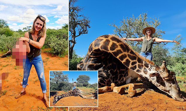 Merelize Van Der Merwe hunter giraffe heart