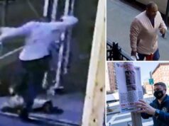 Brandon Elliot NYC man arrested beating of Asian woman, 65
