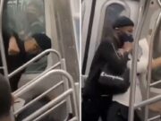 Hate crime? Asian man beaten on NYC Subway train by black man – no arrests Asian man beaten nyc subway train