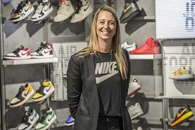 Ann Hebert Nike son