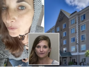 Florida woman arrested for being drunk at motel pool claims manager called cops cause she was jealous of her body Melody Carr Ocala motel drunk