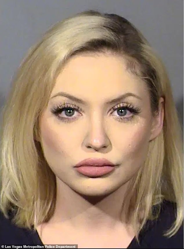 Ashley Trahan Las Vegas woman drugs man, steals $40K Rolex, $400