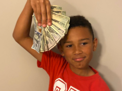 Indiana five year old boy finds $5,000 cleaning car