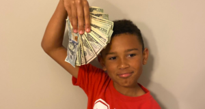 Indiana five year old boy finds $5,000 cleaning car