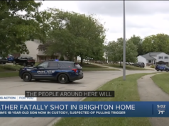 18 year old Brighton Michigan man shoots father dead