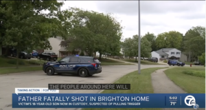 18 year old Brighton Michigan man shoots father dead