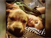 Asha Nieves dog