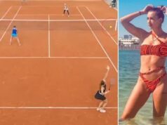 Yana Sizikova French Tennis Open