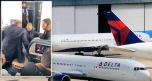 Delta Airlines flight diverted after unruly passenger tries to breach cockpit