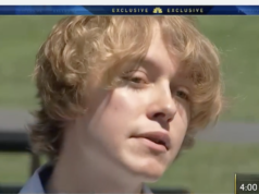 Bryce Dershem Voorhees gay valedictorian