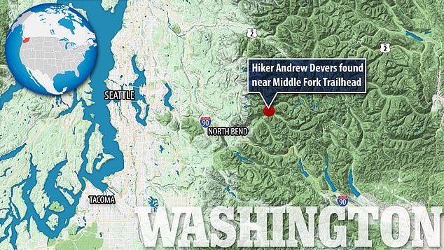 Andrew Devers missing hiker found alive