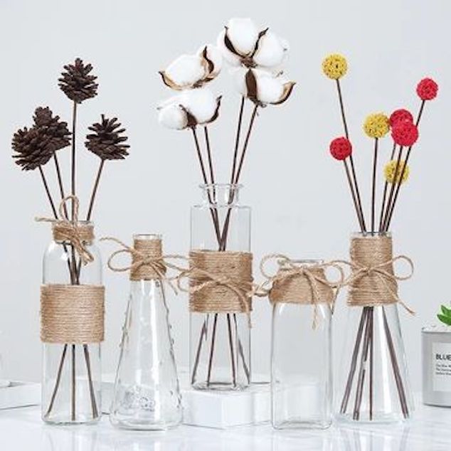 Dress-Up Flower Vases 