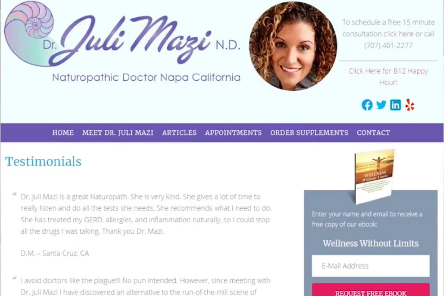 Juli Mazi Napa Naturapathic doctor arrested selling fake COVID pills