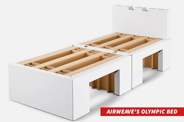 anti sex cardboard beds Tokyo Olympic games