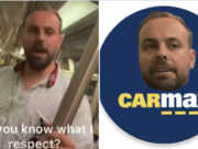 Ryan Bartels Carmax aka 1776 NYC subway anti masker