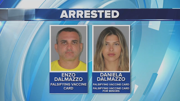 Florida couple arrested using fake COVID-19 vaccine cards to fly to Hawaii