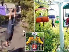 32 year old man dies falling off Utah amusement park ride Lagoon Sky ride