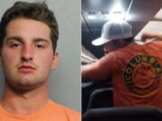 Frontier Airlines passenger duct taped to seat, groping, punching flight attendants