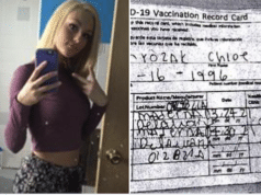 Chloe Mrozak Oak Lawn Illinois woman arrested using fake vaccination COVID-19 card