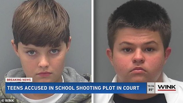 Florida teens plotted school mass shooting