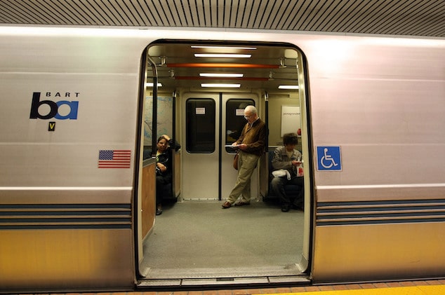 Amy Adams SF woman dragged by bart train to her death while tethered to her dog by the waist.