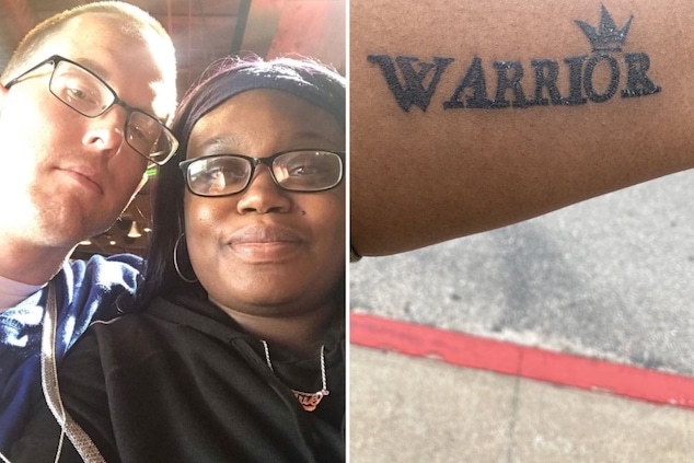 Brian Coulter Gloria Williams warrior tattoos