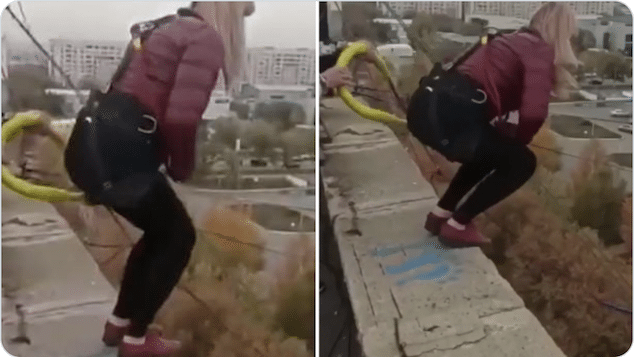 Kazakhistan woman falls 80ft to her death in botched bungee jump in Karaganda