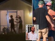 Brian Laundrie parents confronted by protesters