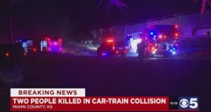 Kansas City couple killed in train crash