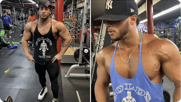 Dino Tomassetti bodybuilder son shoots parents