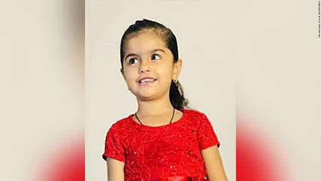 Lina Sardar Khil missing Afghan refugee 3 year old girl