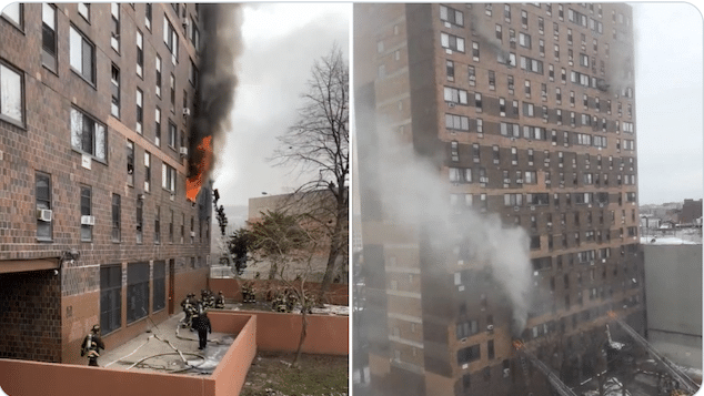 Fordham Heights Bronx apartment fire