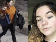 Christina Darling St Francis College student charged w/ hate crime over anti semitic tirade against Jewish children in Brooklyn. Image via screenshot.