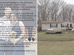 Goodlettsville murder suicide: James Travis Pitts TN man shoots wife, daughters then self dead