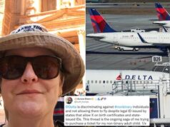 Dawn Henry Delta Airlines non binary booking