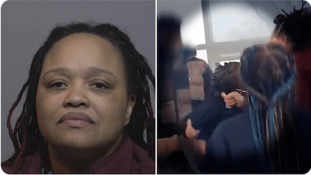 Jennifer Wells-Jackson New Haven CT teacher arrested pulling student's hair