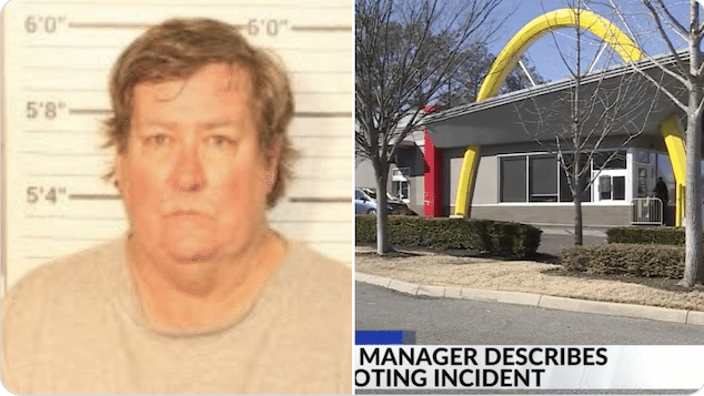 Charles Connors Memphis McDonalds customer arrested
