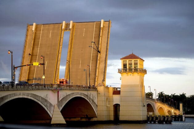 Cyclist falls 50 ft to her death when West Palm Beach drawbridge rises