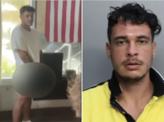 Blake Reign arrested Miami Beach Starbucks lewd behavior