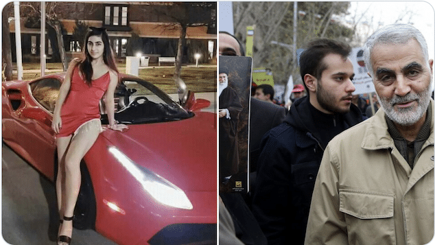 Nika Nikoubin stabs date in revenge killing of Iranian military leader