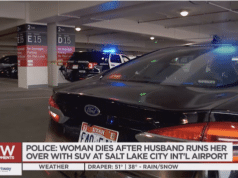 Shawn Sturgeon Utah husband runs over & kills wife airport parking garage