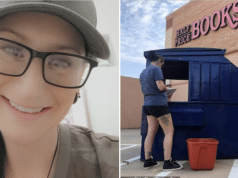 Pictured, Tiffany Butler, Aubrey, Texas DumpsterDivingMama